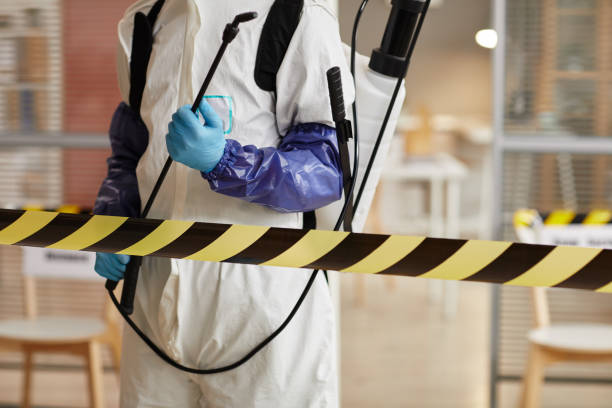 Professional Blood Cleanup technician working in Flemington, GA